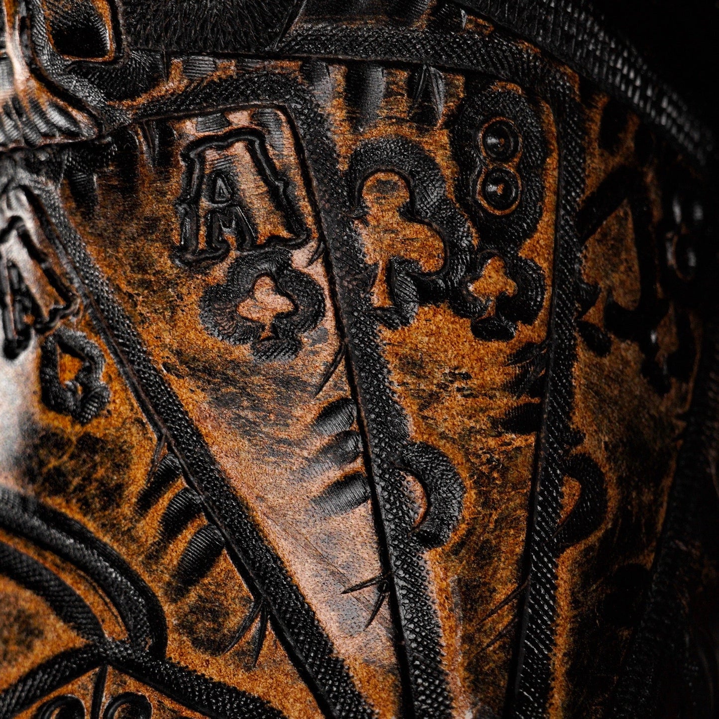 Iron Trail Cowboy Boots - Desert Ember, Square Toe