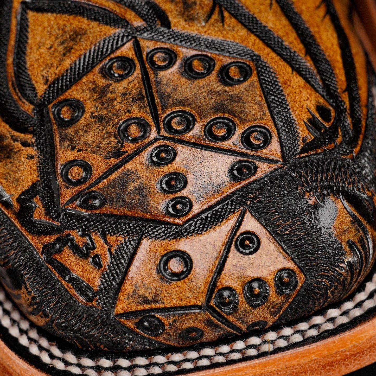 Iron Trail Cowboy Boots - Desert Ember, Square Toe