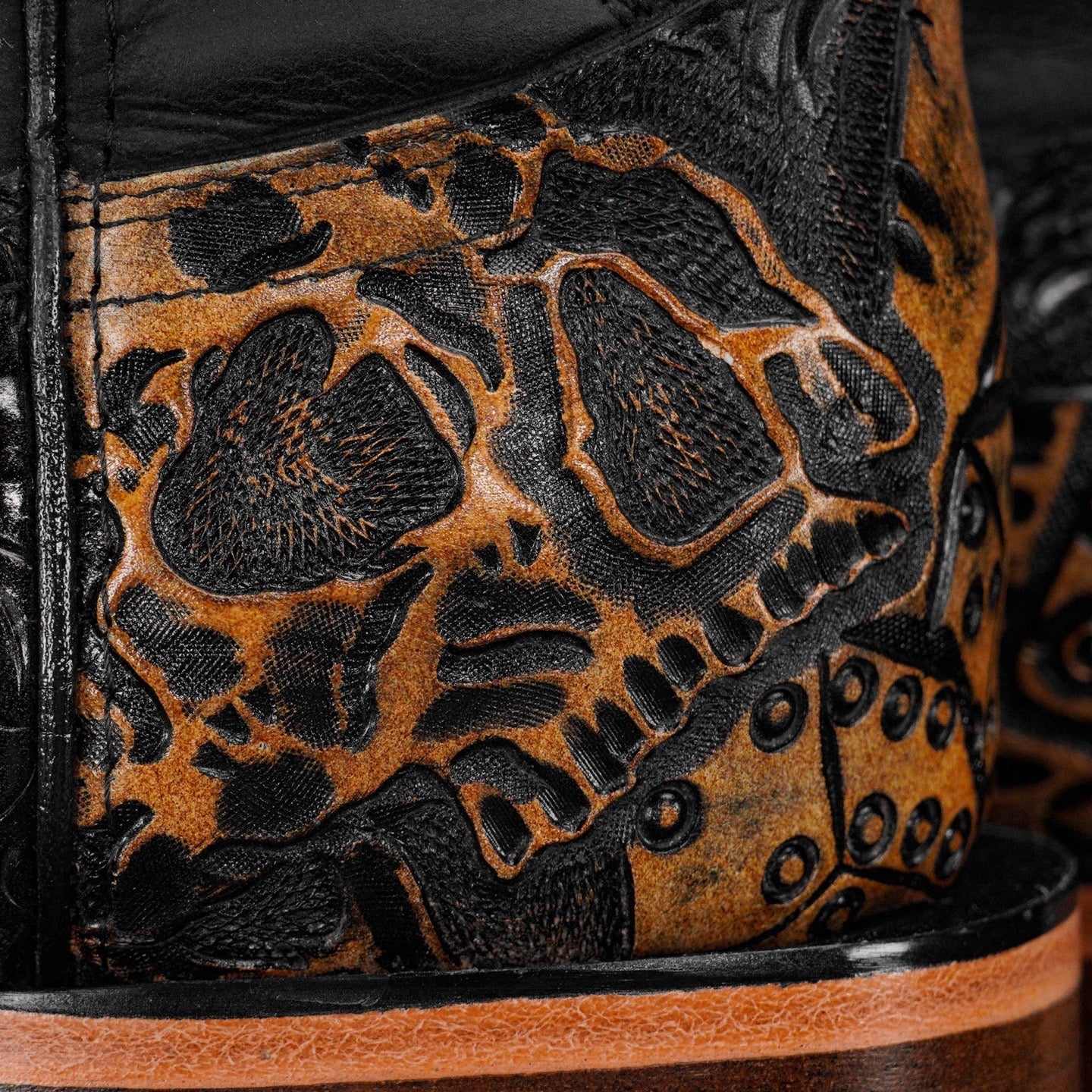 Iron Trail Cowboy Boots - Desert Ember, Square Toe