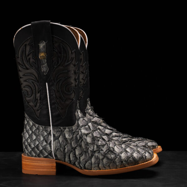 Pirarucu Fish-Web Gray Boots