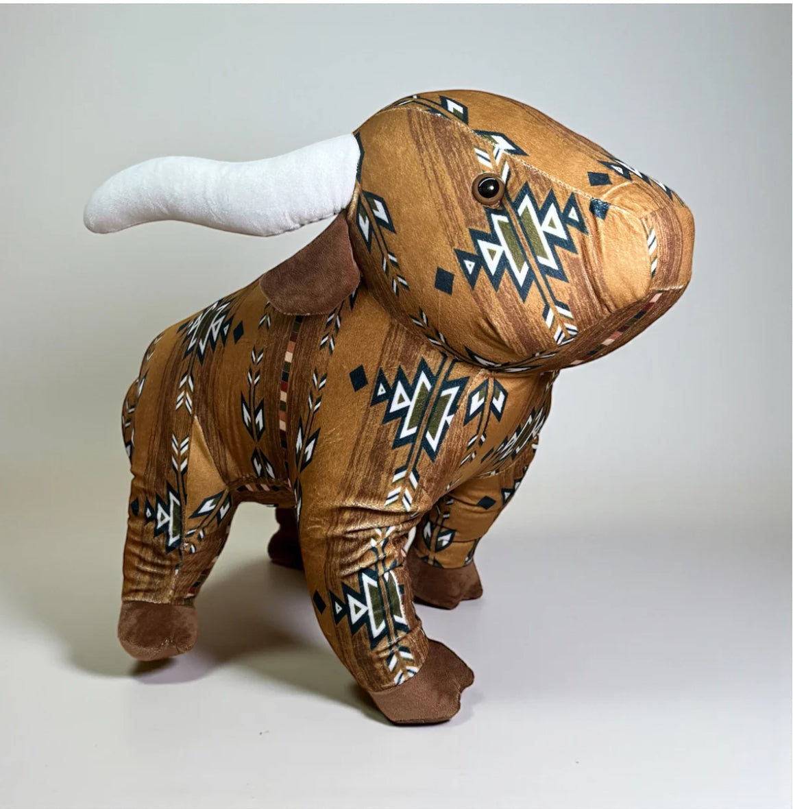 Longhorn Bull Western Plushie – Multiple Colors