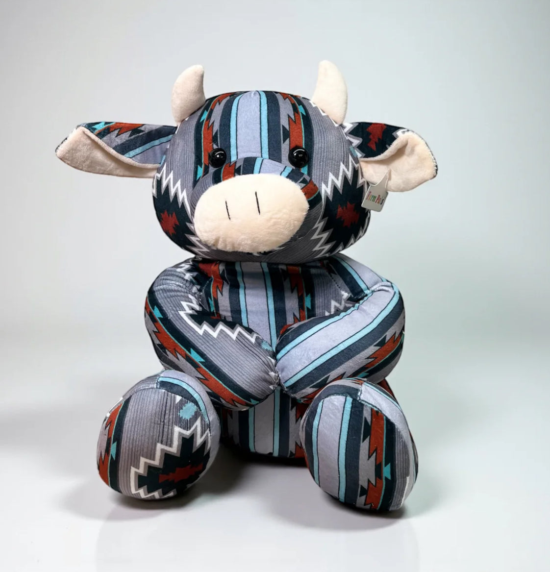 Cow Western Plushie – Multiple Colors
