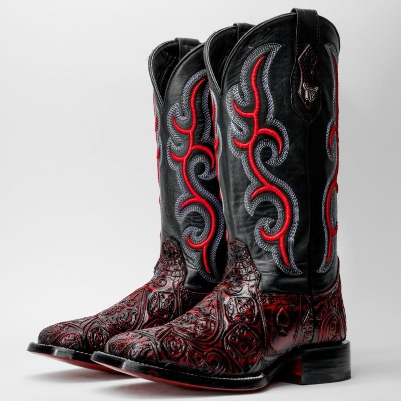 Ace Of Spades Red Wine - Square Toe