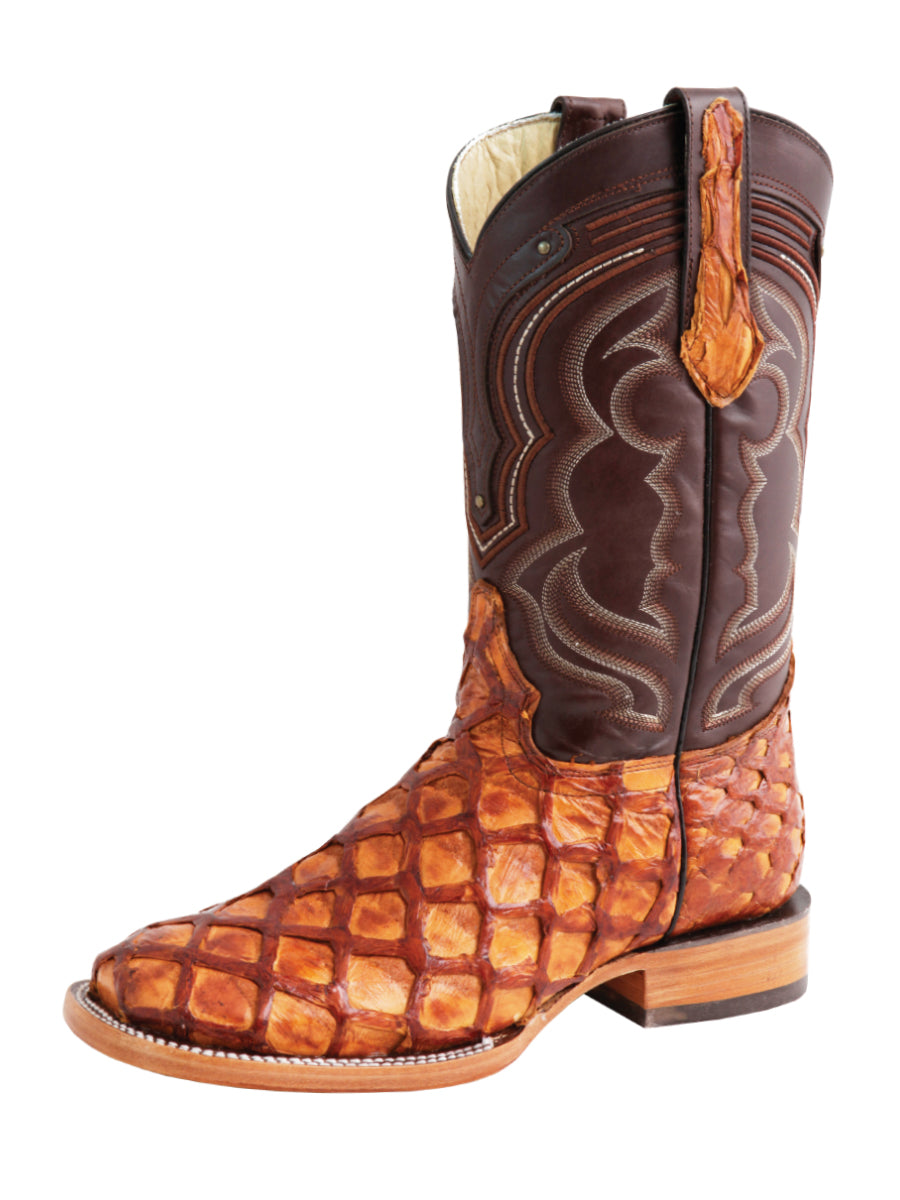 Men's Exotic Monster Fish Rodeo Boots