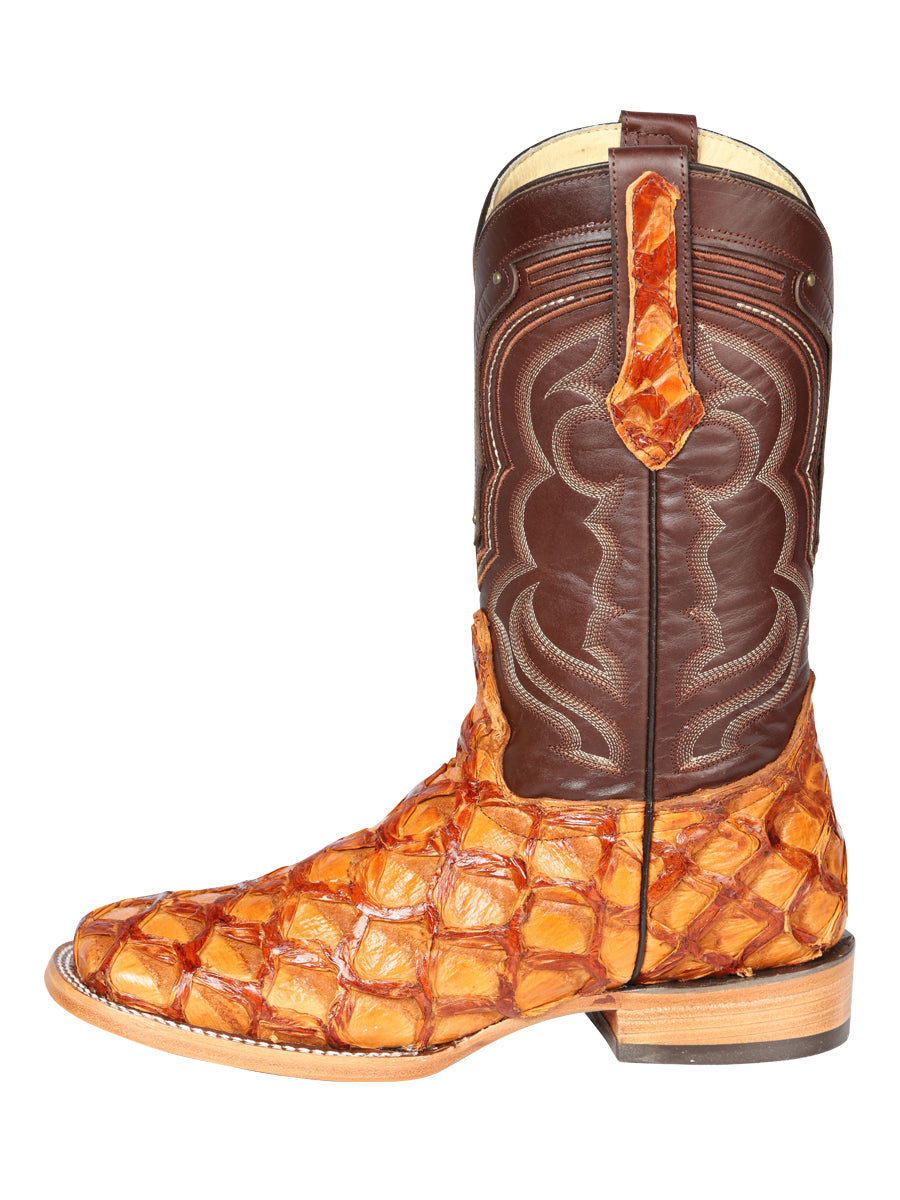Men's Exotic Monster Fish Rodeo Boots