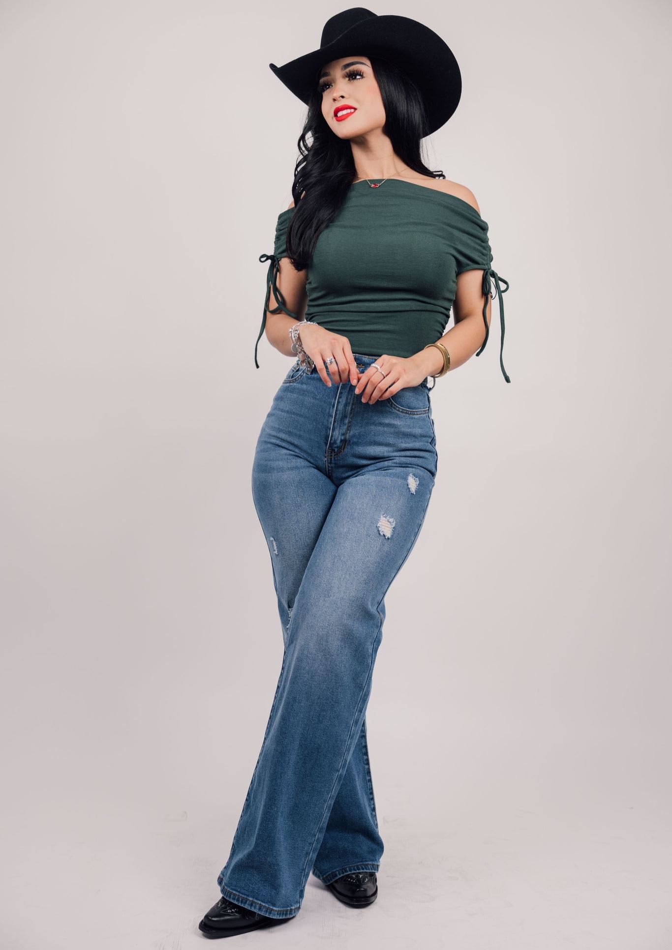 High Rise Everyday Wide Leg Jeans