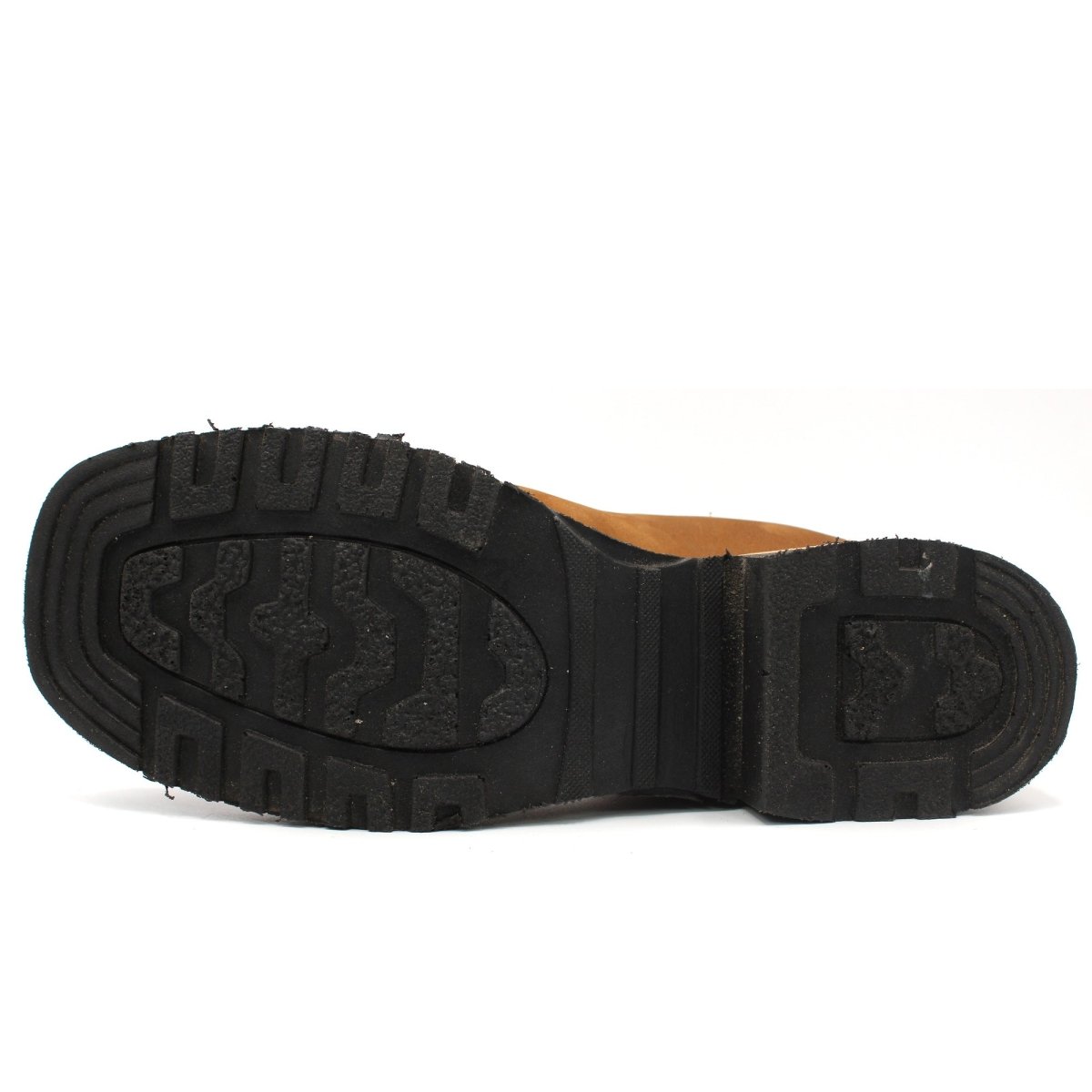 New Wide Square Toe Rubber Sole Hooch Ankle Boots