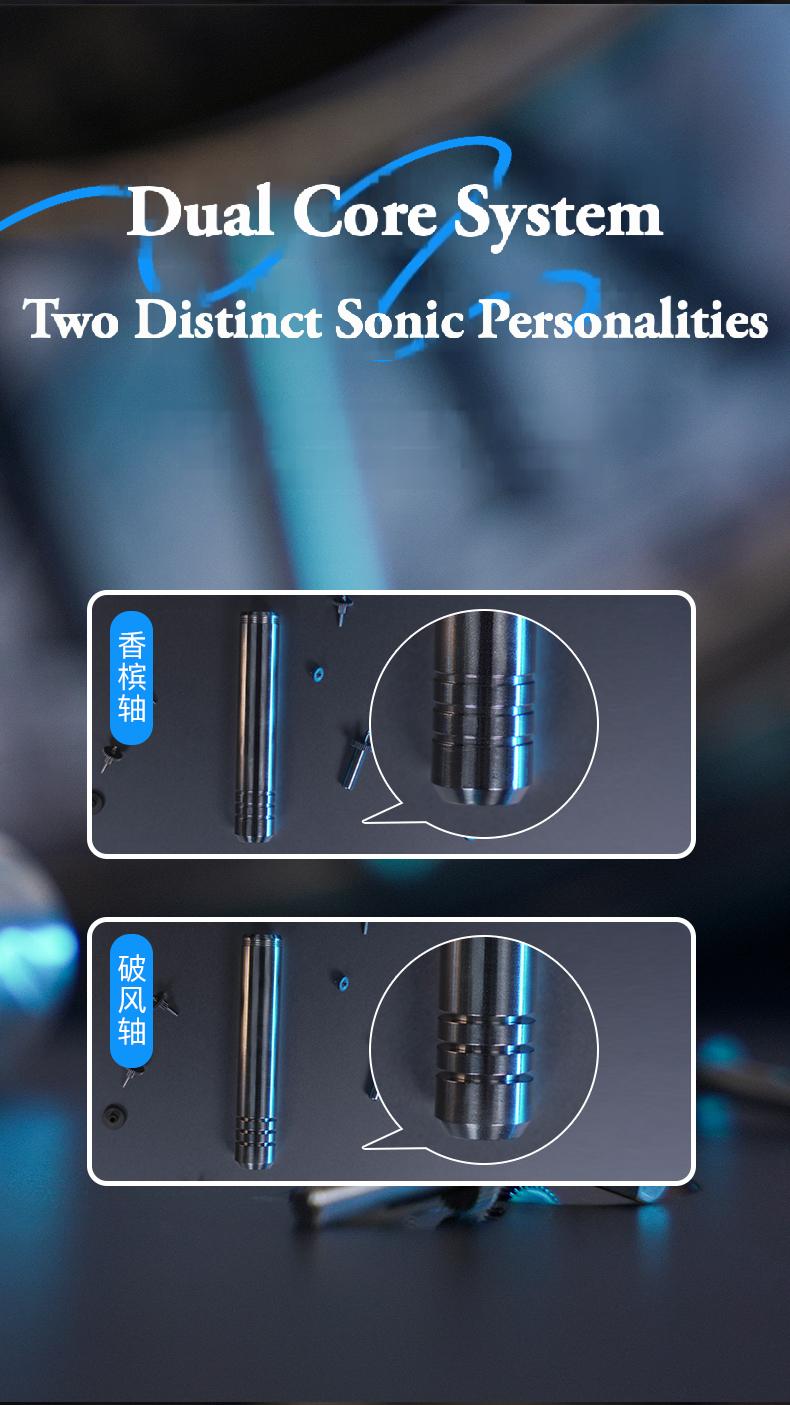 Metal Plus EDC Zero Pneumatic Ultra-High Precision Mechanical Metal Press-and-Bounce Fingertip Stress Relief Toy