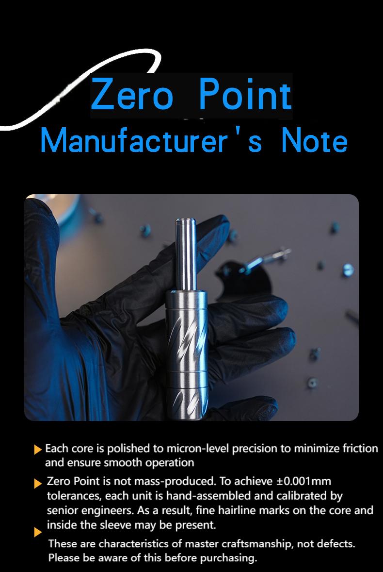 Metal Plus EDC Zero Pneumatic Ultra-High Precision Mechanical Metal Press-and-Bounce Fingertip Stress Relief Toy