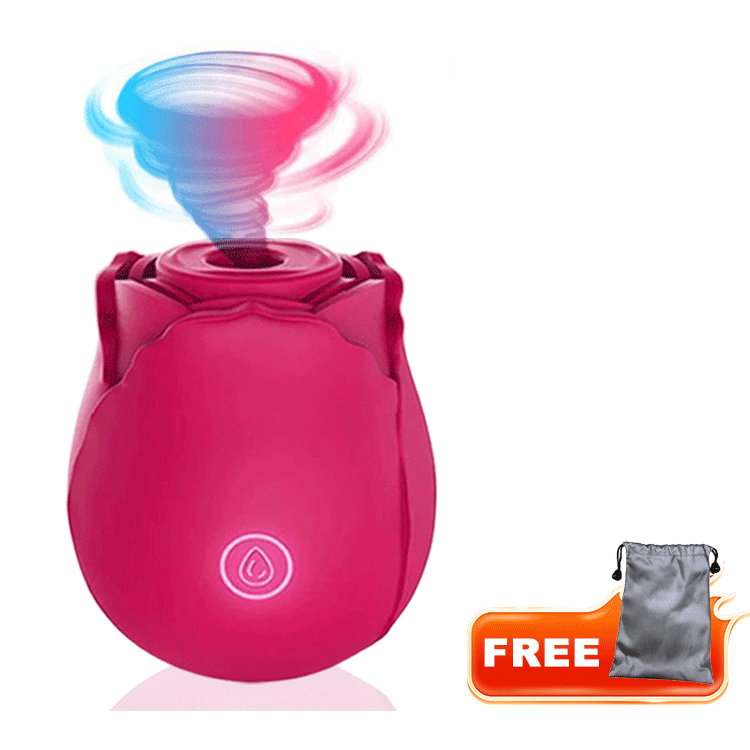 [With Free Storage Bag]The Original Suction Rose ToyTM in Seven Colors. Chosen by 160,000+ Shoppers