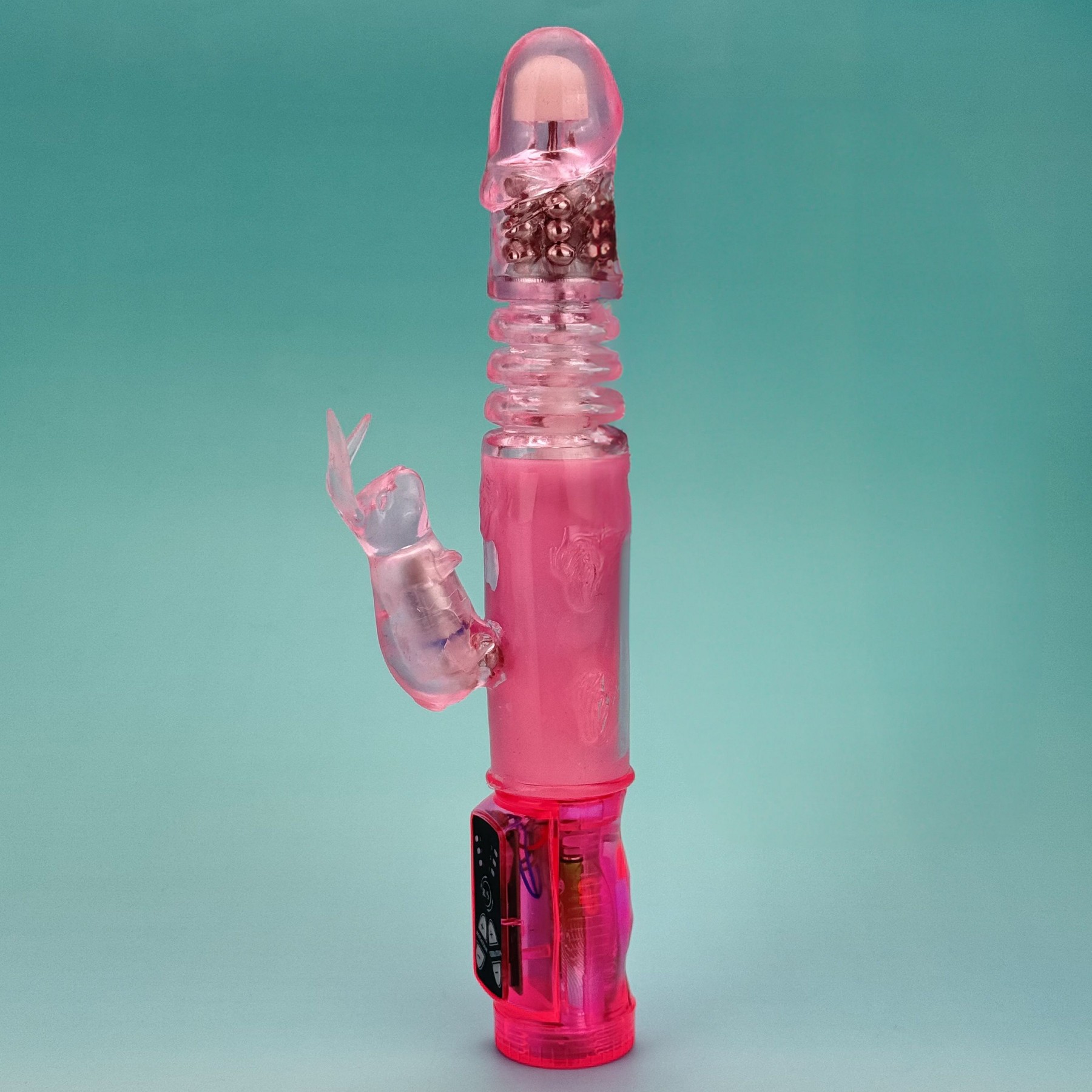 Thrusting Stroking Rabbit Vibrator