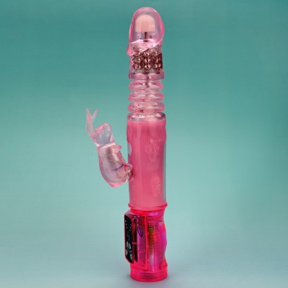 Thrusting Stroking Rabbit Vibrator