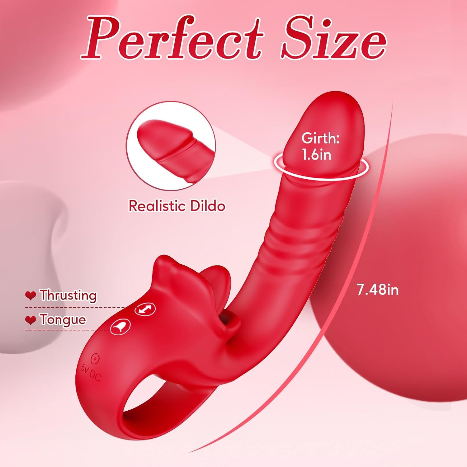 2-in-1 Rechargeable Personal Massager with Custom Modes