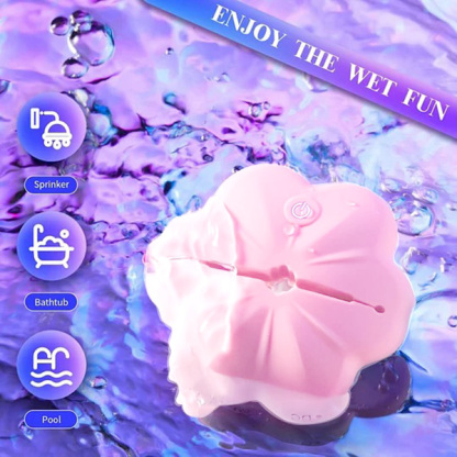 Rose Vibrating Nipple Clamps, Adjustable Pinch & Remote Control Nipple Toy