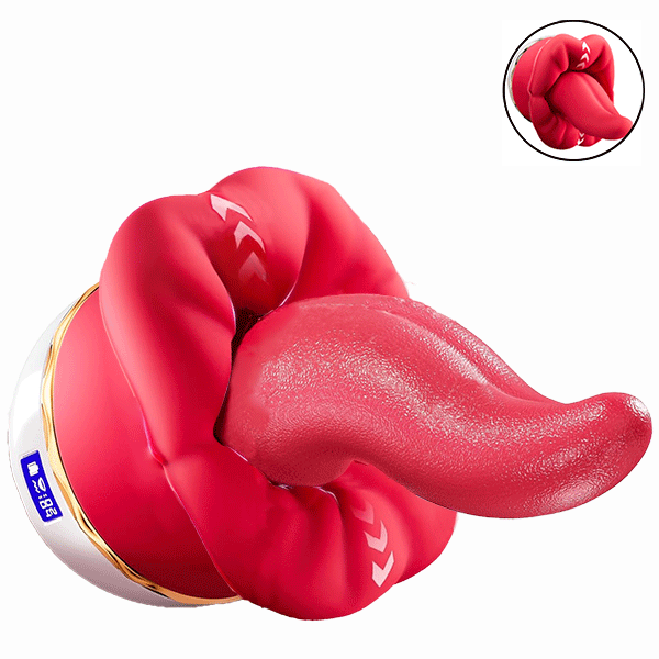 Waverly - Rose Tongue Vibrator 5-in-1 Wave-Like Oral Pleasure for G Sp