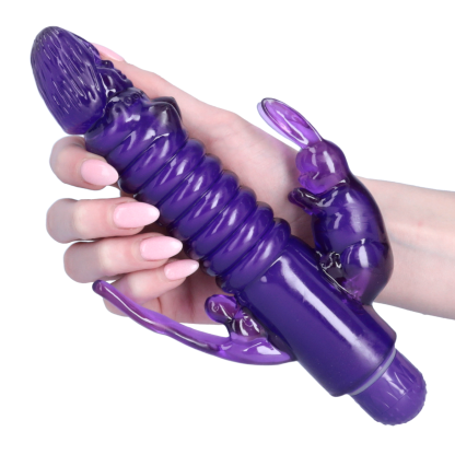 Rascal Rabbit Massager with Dual Ticklers