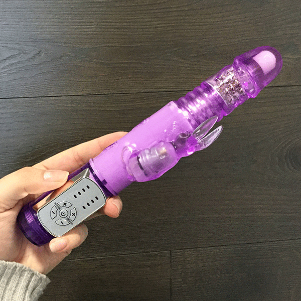 Thrusting Stroking Sex Toy Vibrator