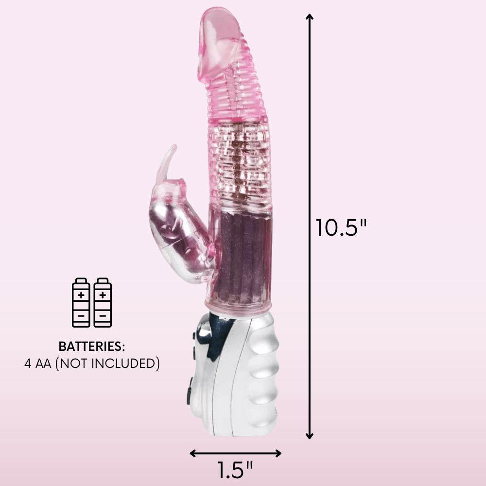#1 Rotating Rabbit Dual-Action Vibrator
