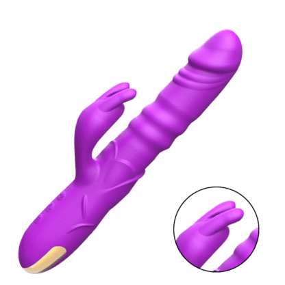 Dual-Action Personal Massager with Auto Motion for Deep-Point & Targeted External Stimulation