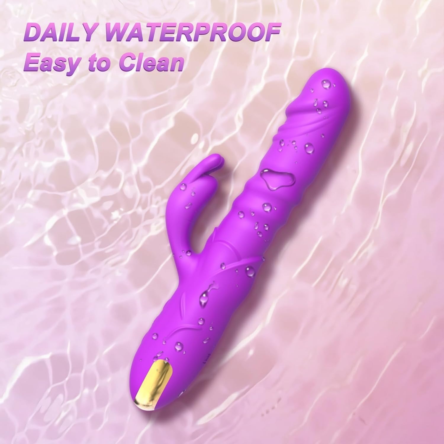 Dual-Action Personal Massager with Auto Motion for Deep-Point & Targeted External Stimulation