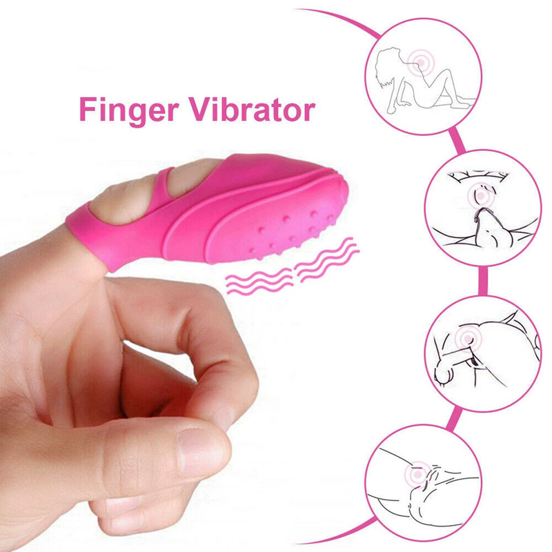 Finger-Tip Vibrator - A Precise Sensual Aid for Intimate Moments