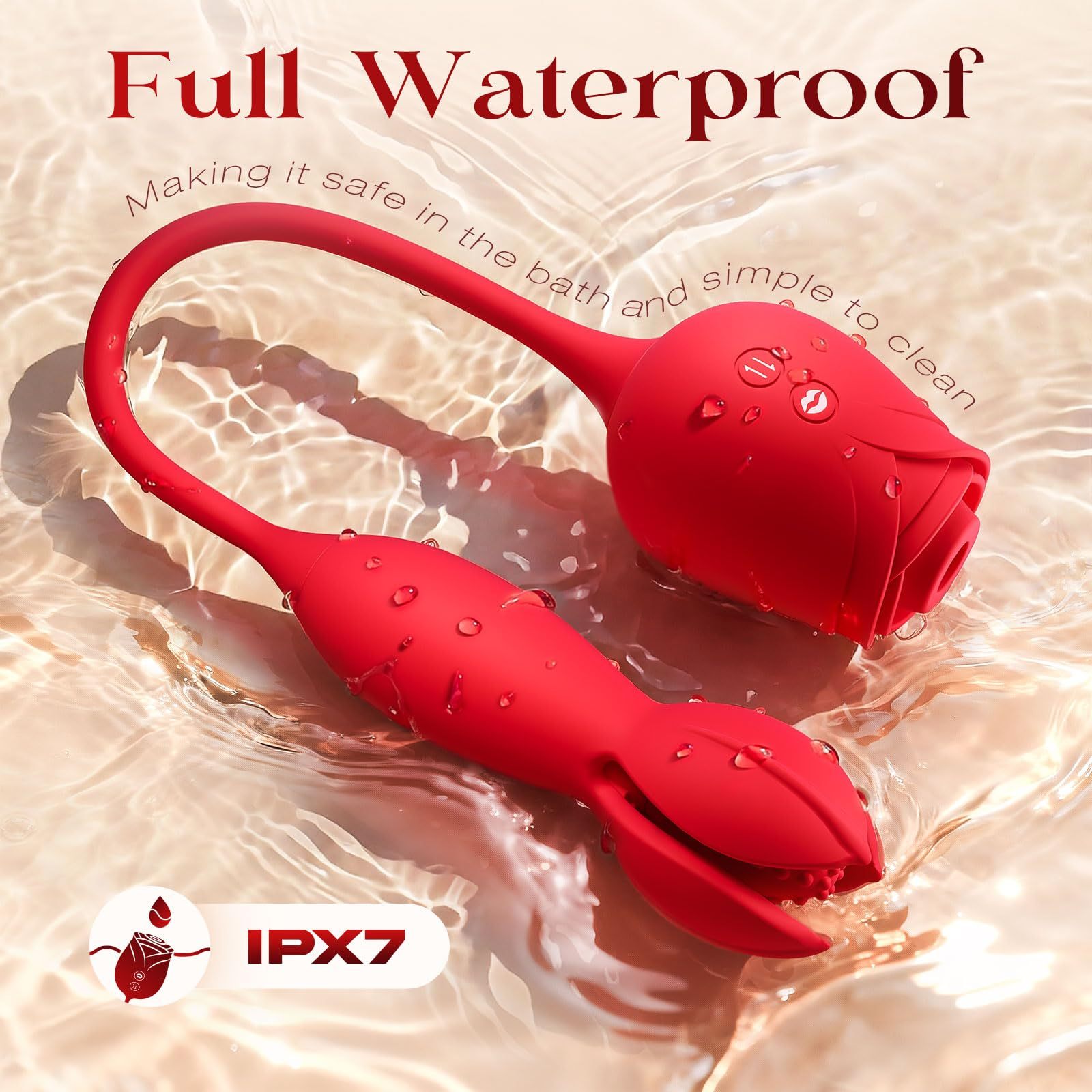 Detachable App-Controlled Dual-Action Personal Massager (2 Modes)