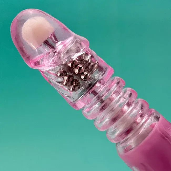 Thrusting Stroking Rabbit Vibrator