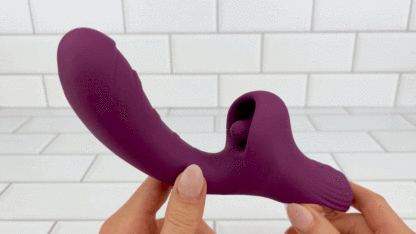 Curved Dual-Action Massager – A Unique Design for Next-Level External Sensation
