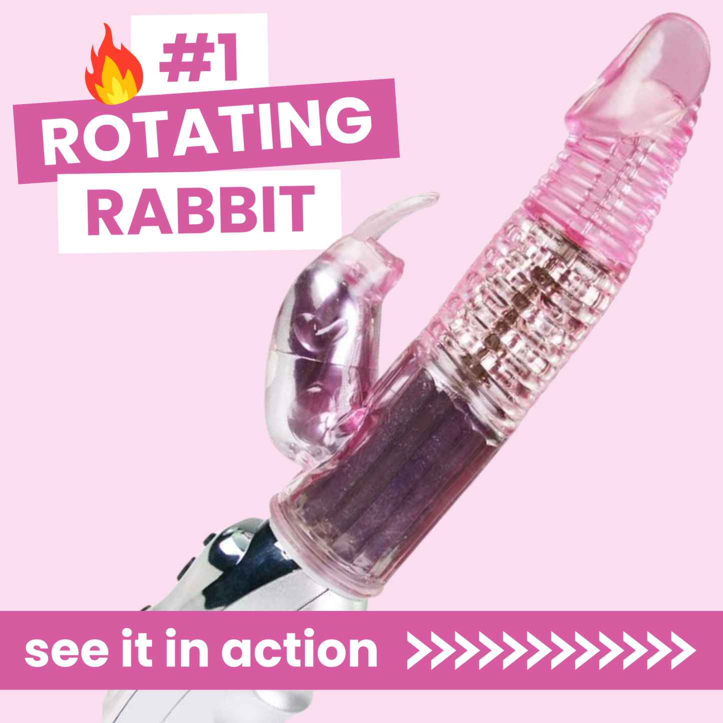 #1 Rotating Rabbit Dual-Action Vibrator