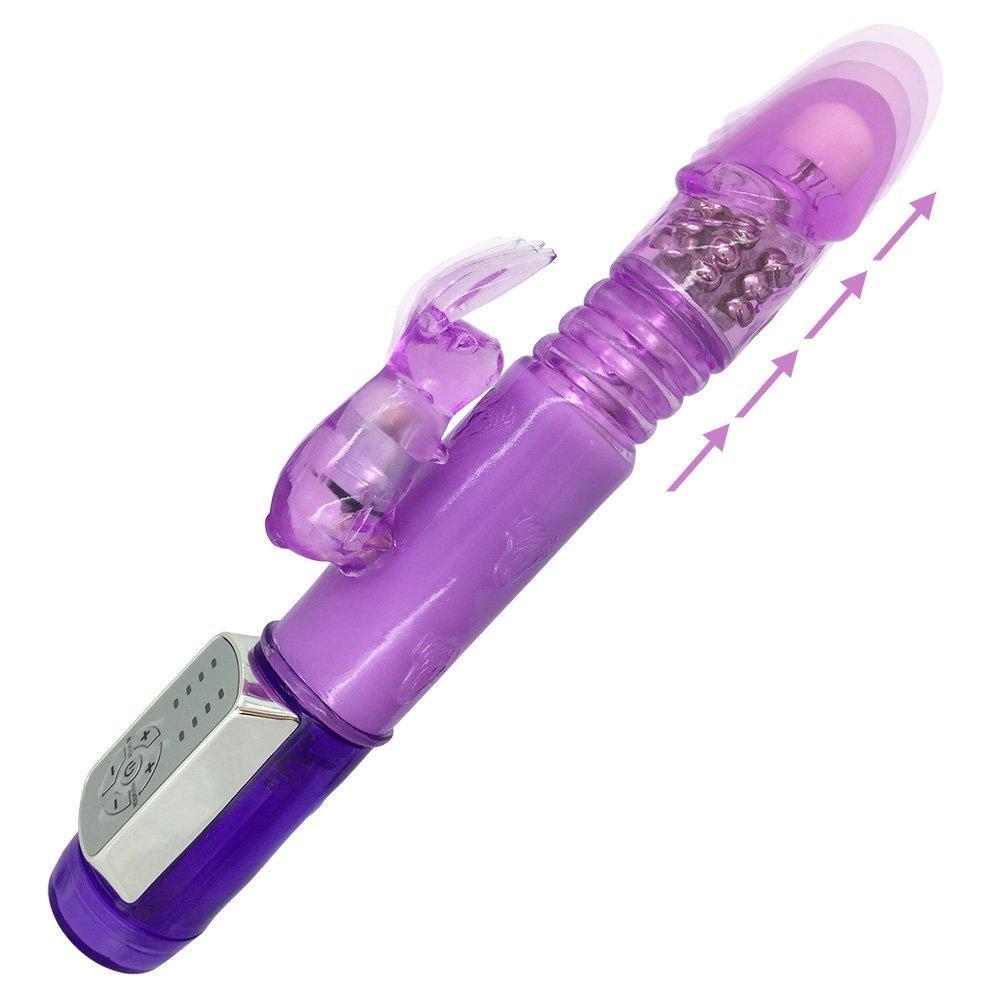 Thrusting Stroking Rabbit Vibrator