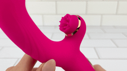 Fingertip-Style Dual-Action Massager — Experience Blended Pleasure with Pulsating External Stimulation & Targeted Internal Massage!