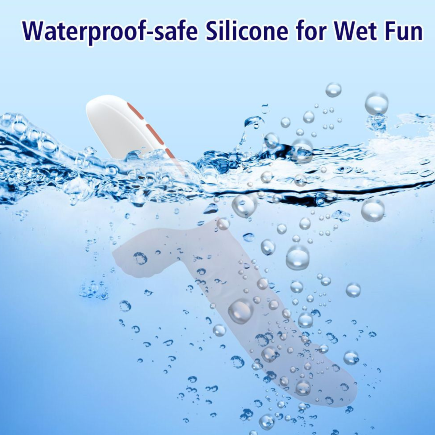 The Wave Rider Triple Action Silicone Toy - Rolling Beads, Motion, & Vibrations!