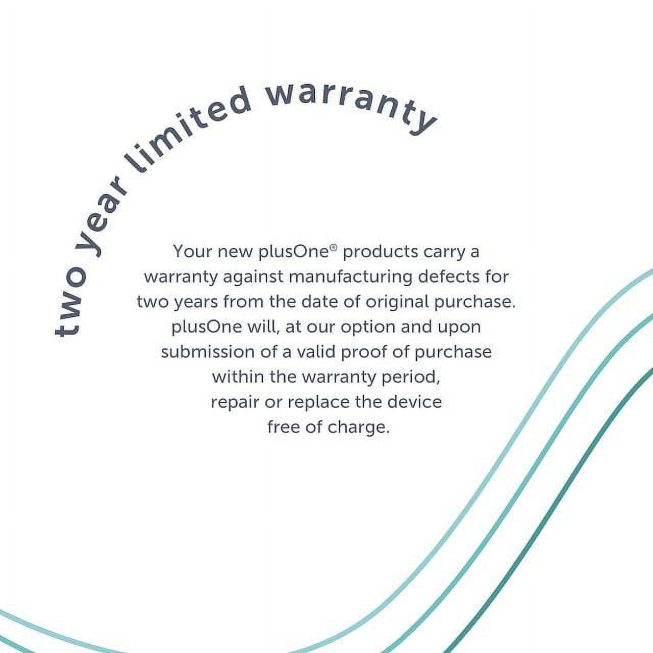 plusOne Dual Rabbit Vibrator, High-quality Silicone, Pink