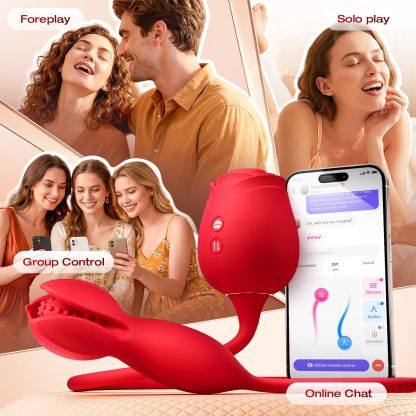 Detachable App-Controlled Dual-Action Personal Massager (2 Modes)