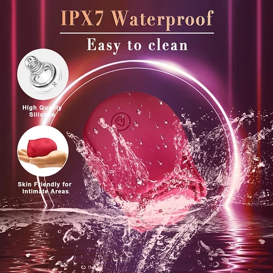 [With Free Storage Bag]The Original Suction Rose ToyTM in Seven Colors. Chosen by 160,000+ Shoppers