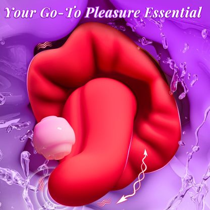 Rose-Style 5-in-1 Personal Massager with Wave Motion + Pulse Modes