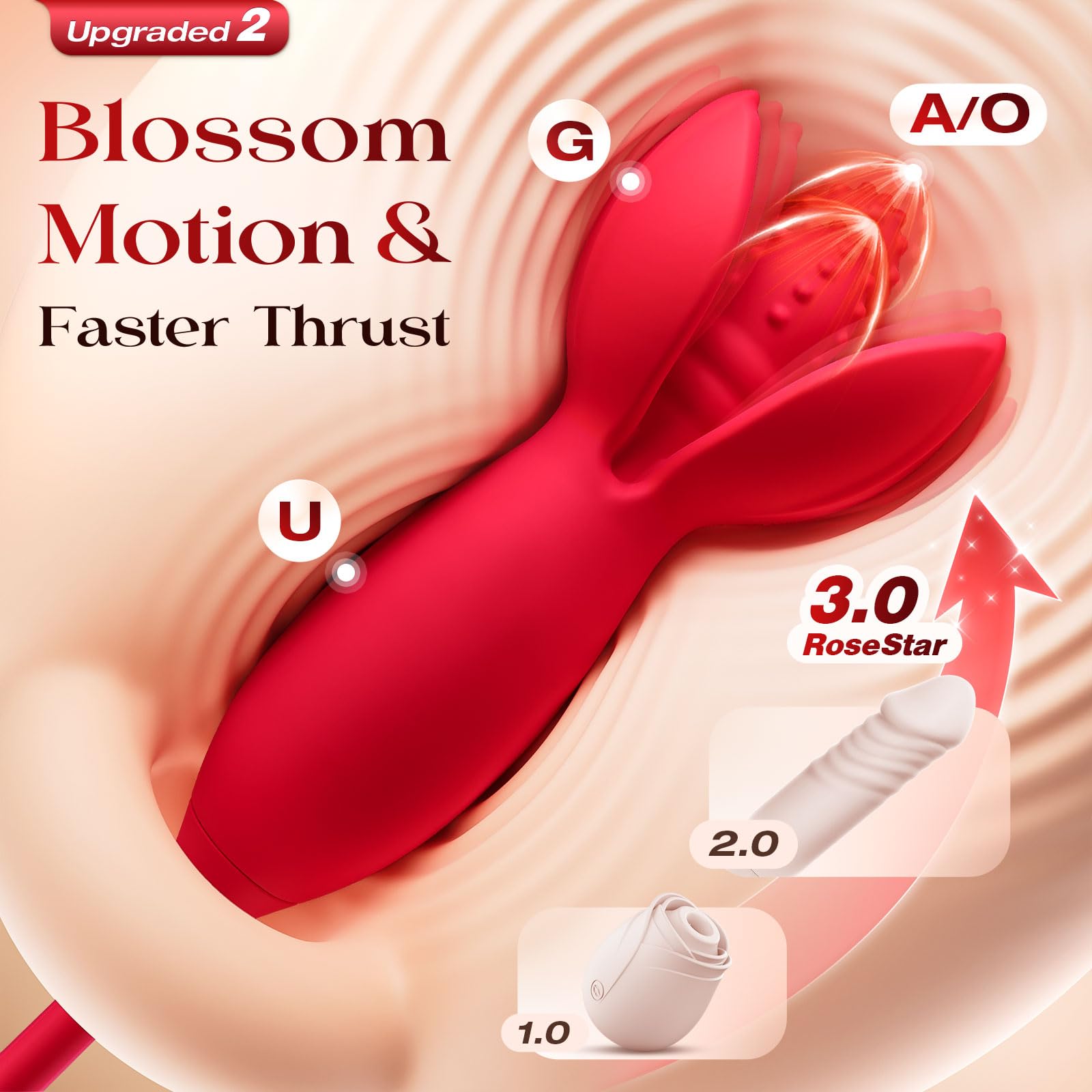 Detachable App-Controlled Dual-Action Personal Massager (2 Modes)