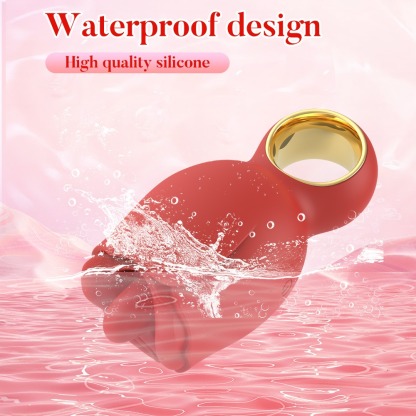 360° Rotating Rose-Style Personal Massager with Custom Modes