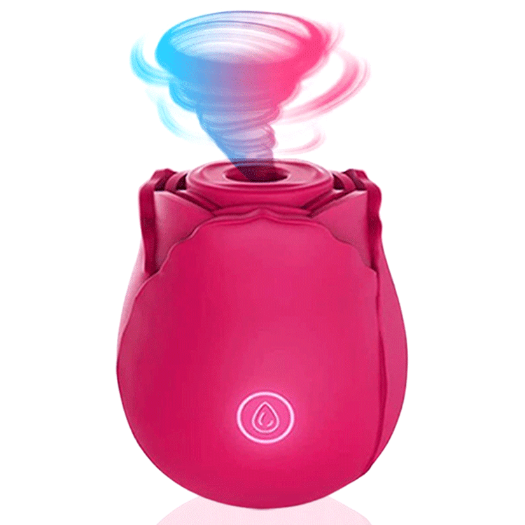 [With Free Storage Bag]The Original Suction Rose ToyTM in Seven Colors. Chosen by 160,000+ Shoppers