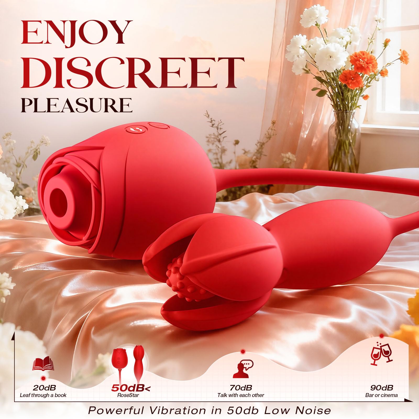 Detachable App-Controlled Dual-Action Personal Massager (2 Modes)
