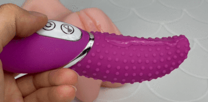 Bumpy Betty Curved-Tip Massager for External Stimulation