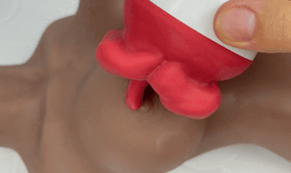 Flaming Red Lips Self-Motion Flickering Tongue Clit Stimulator