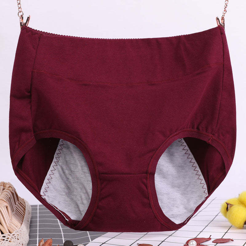 🔥 High-waisted high-waisted underwear in antibacterial and anti-drip 