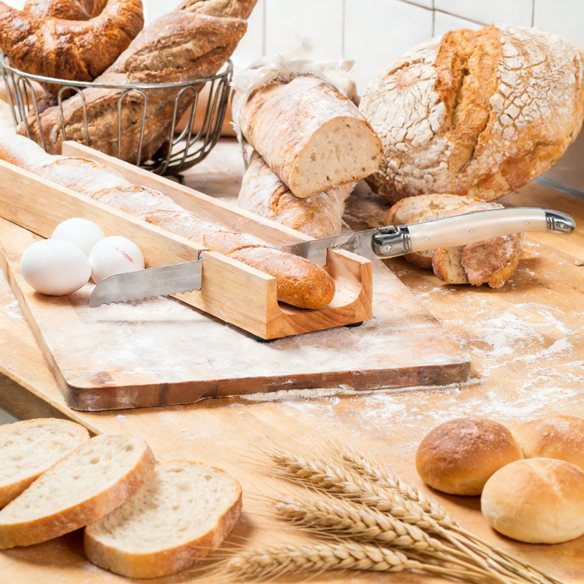 Homful Stainless Steel Laguiole Bread Knife