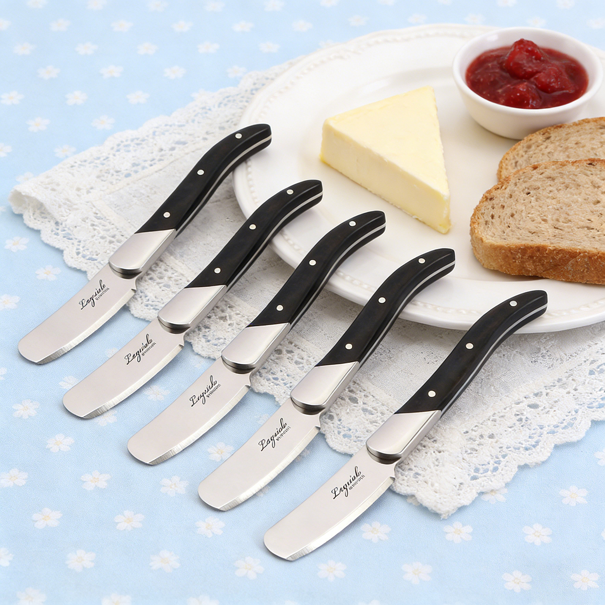 Homeful Stainless Steel Cheese Knife Set