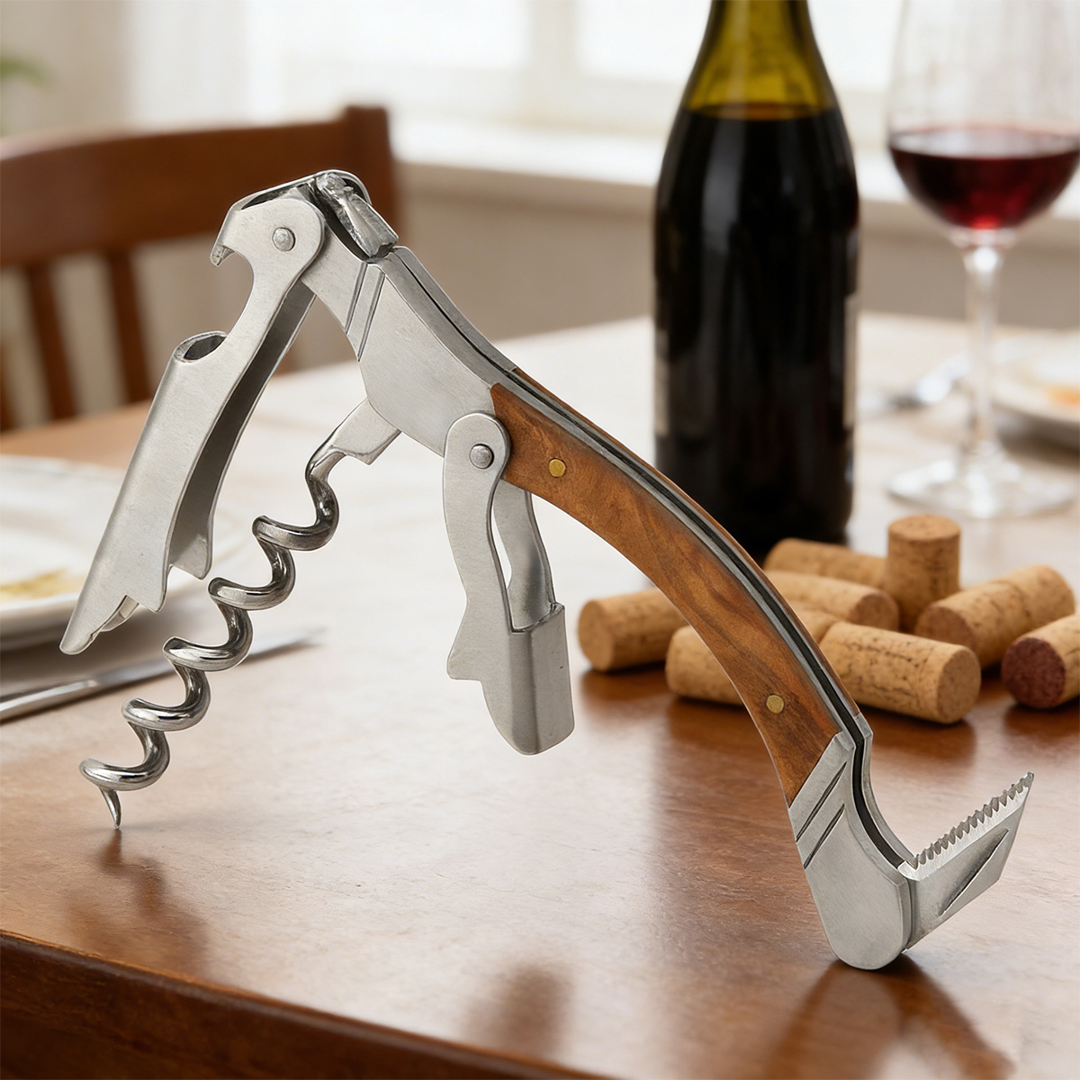 Homeful 4 in 1 Laguiole Wine Corkscrew