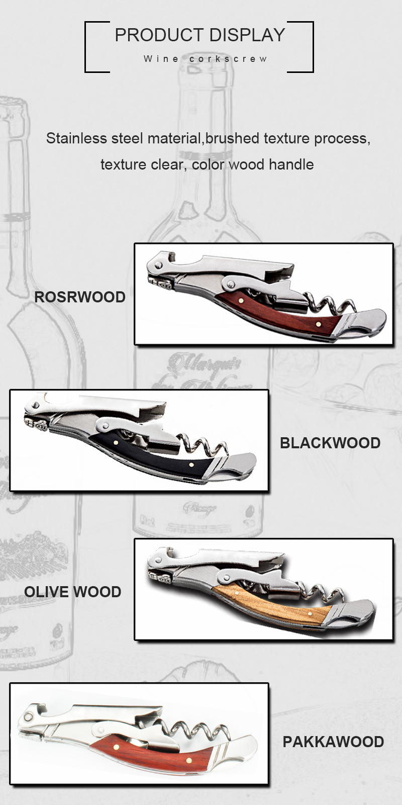 Laguiole Wine Corkscrew