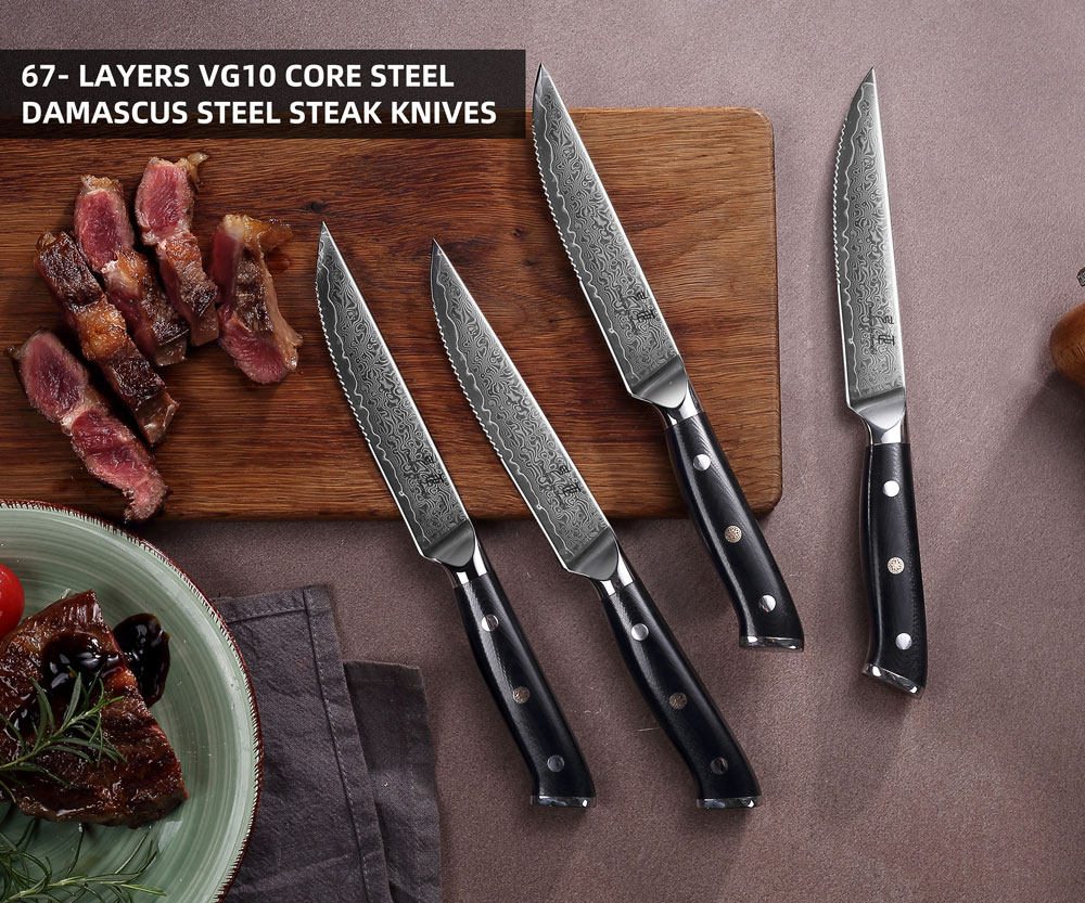 The timeless art of damascus knives, showcasing history, beauty and craftsmanship