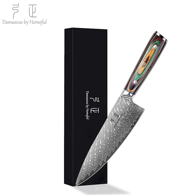 3pcs 5Cr15Mov Steel Kitchen Knife Set