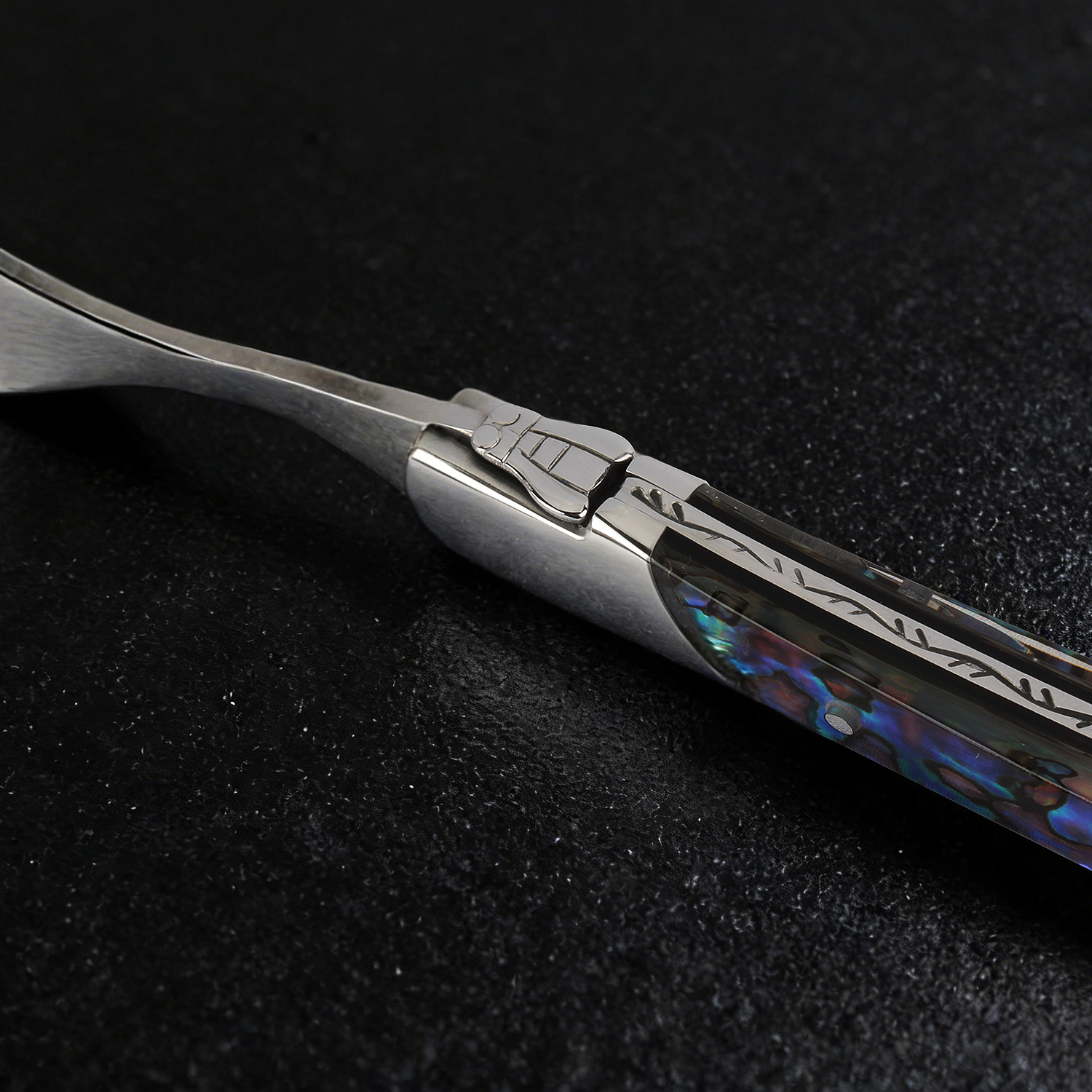 Homeful 6 Pieces Laguiole Style Steak Knife and Table Fork
